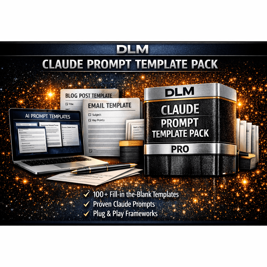 DLM Claude Prompt Template Pack