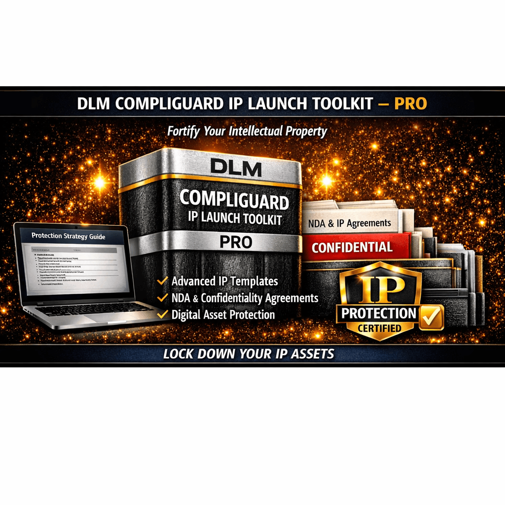 DLM CompliGuard IP Launch Toolkit — Pro