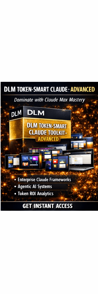 DLM TokenSmart Claude Toolkit — Advanced