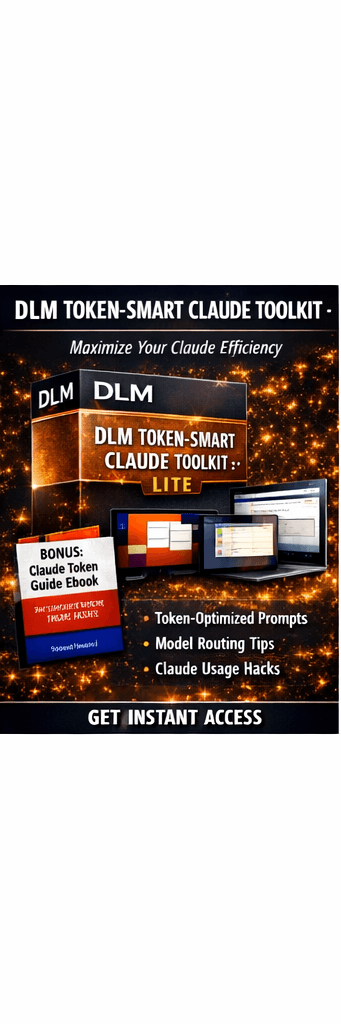 DLM TokenSmart Claude Toolkit — Lite