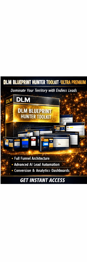DLM BlueprintHunter Toolkit — Advanced