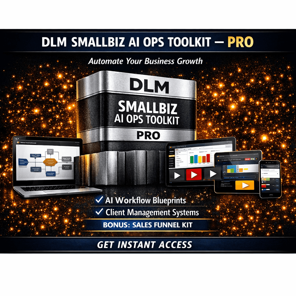 DLM SmallBiz AIOps Toolkit — Pro