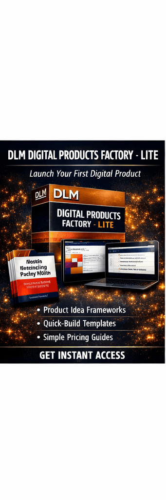 DLM DigitalProductsFactory Toolkit — Lite