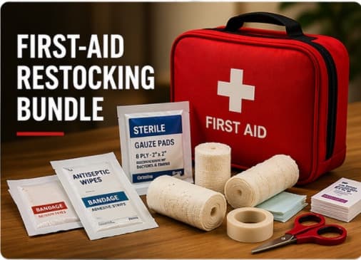 First-Aid Restocking Bundle
