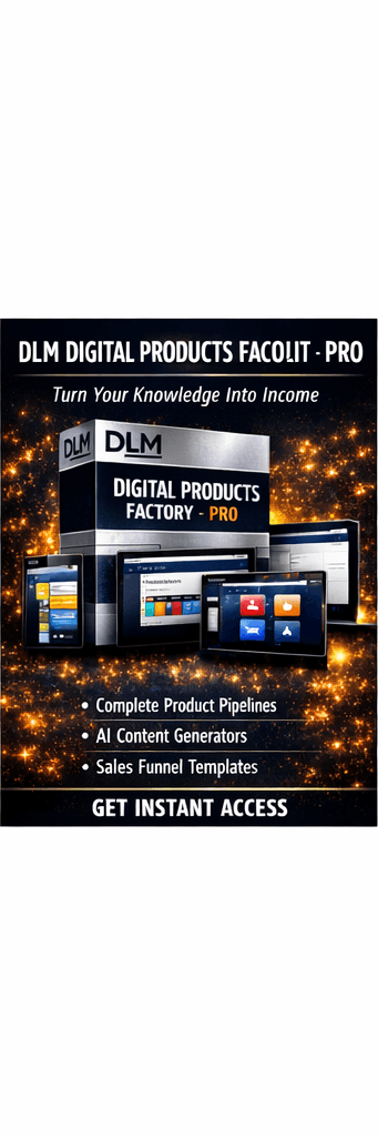 DLM DigitalProductsFactory Toolkit — Pro