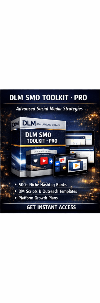 DLM SMO Toolkit — Pro